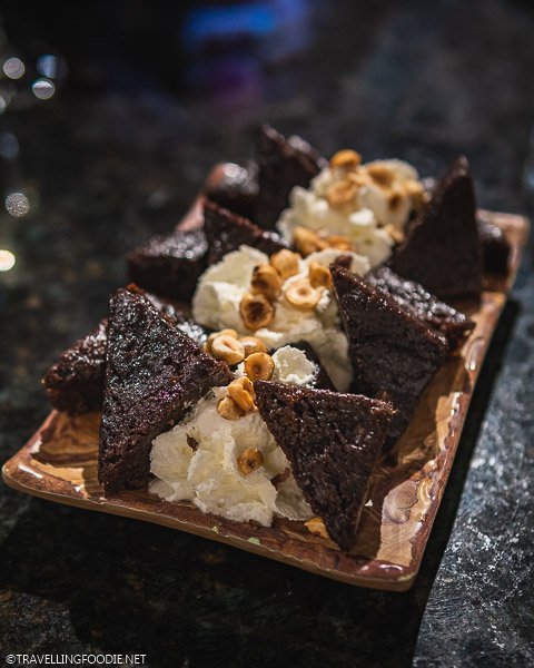 Chocolate Brownie Dessert at Smorbrod in Colorado Springs