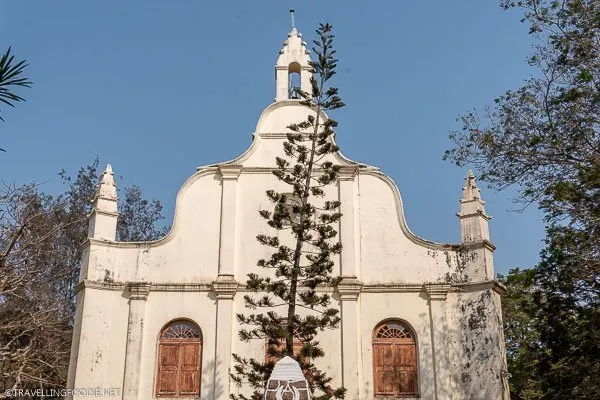 Facade of St. Francis Church in Kochi