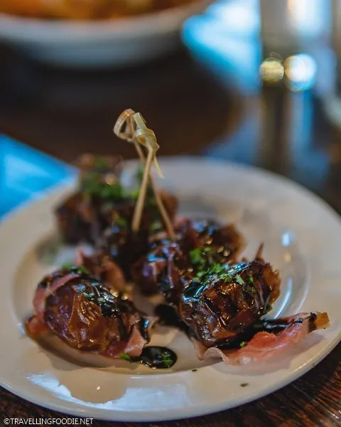 Bacon-wrapped Dates at The Pullman in Glenwood Springs
