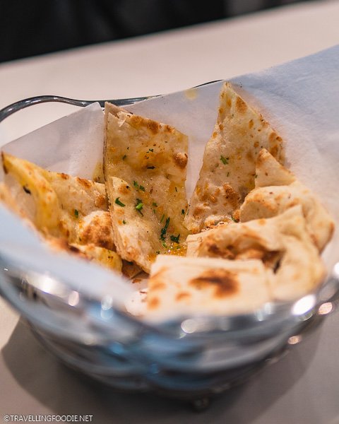 Garlic Naan at The Song of India in Singapore