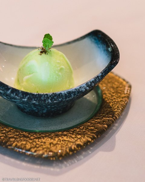 Lime Sorbet at The Song of India in Singapore