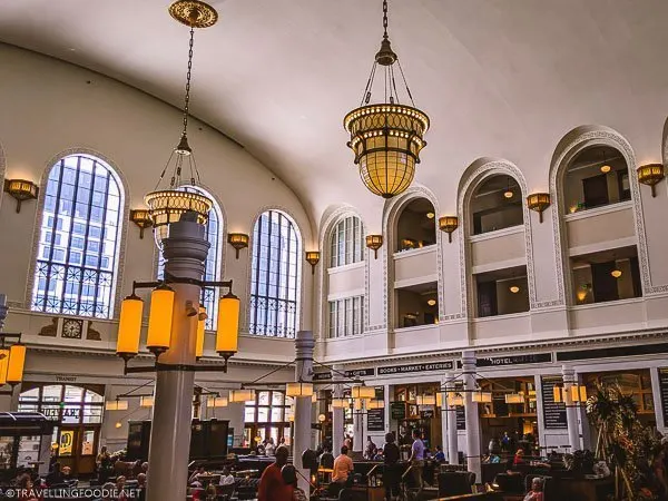 Inside Union Station in Downtown Denver, Colorado