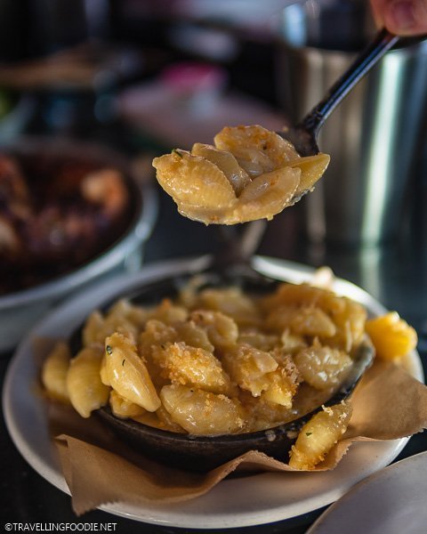 Macaroni and Cheese at Work and Class Restaurant in Denver, Colorado