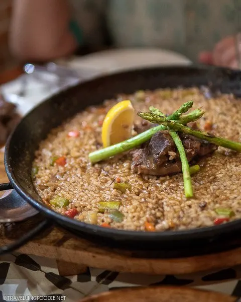 Oxtail Paella at Barcino in Quezon City