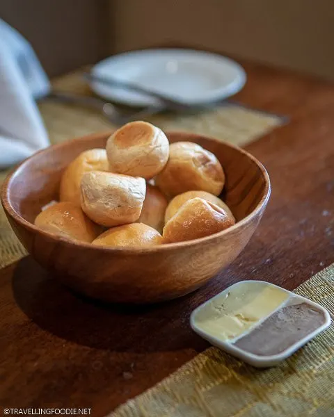 Complimentary Bread at Ilustrado Restaurant in Intramuros, Manila