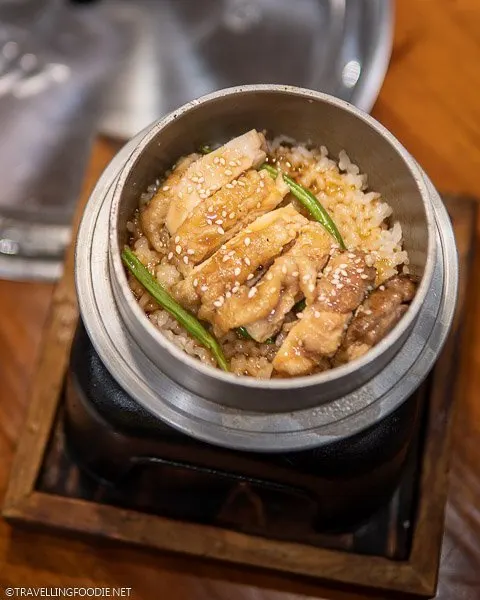 Chicken Rice Bowl at Japan Fudo Street