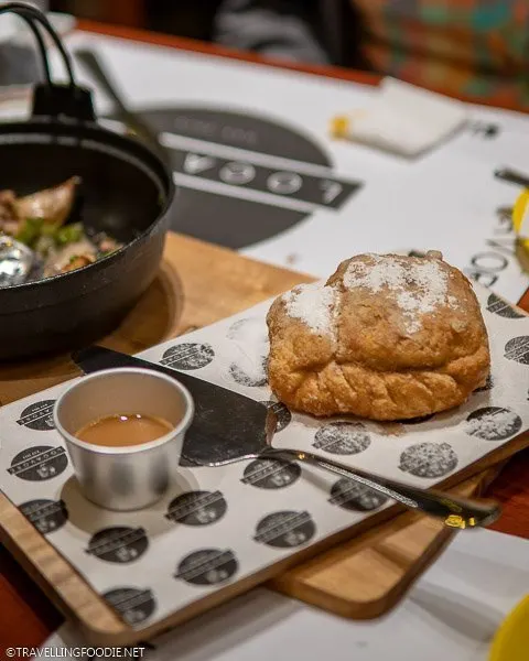 Banana Puff Pastry Dessert at Locavore in Manila