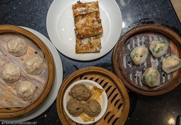Four Kinds of Dim Sum at Lucky Rainbow Seafood Restaurant in Manila