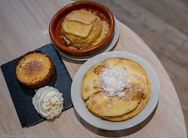 Three Filipino Desserts at Manam Cafe in SM Megamall