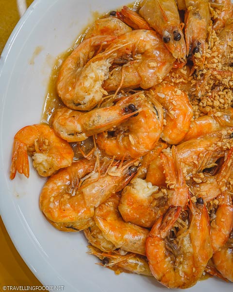 Shrimp in Butter at Asian Taste at Manila's best seafood restaurant, Seascape Village