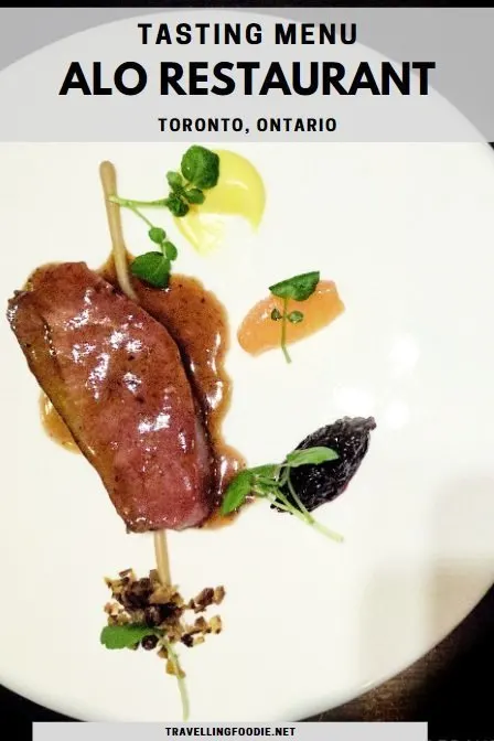 Tasting Menu at Alo Restaurant in Toronto - travellingfoodie.net