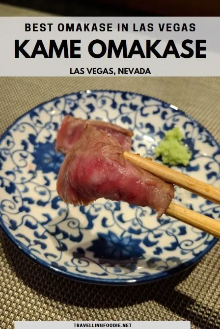 Kame Omakase, Best Omakase in Las Vegas, Nevada | Restaurant Review by Travelling Foodie
