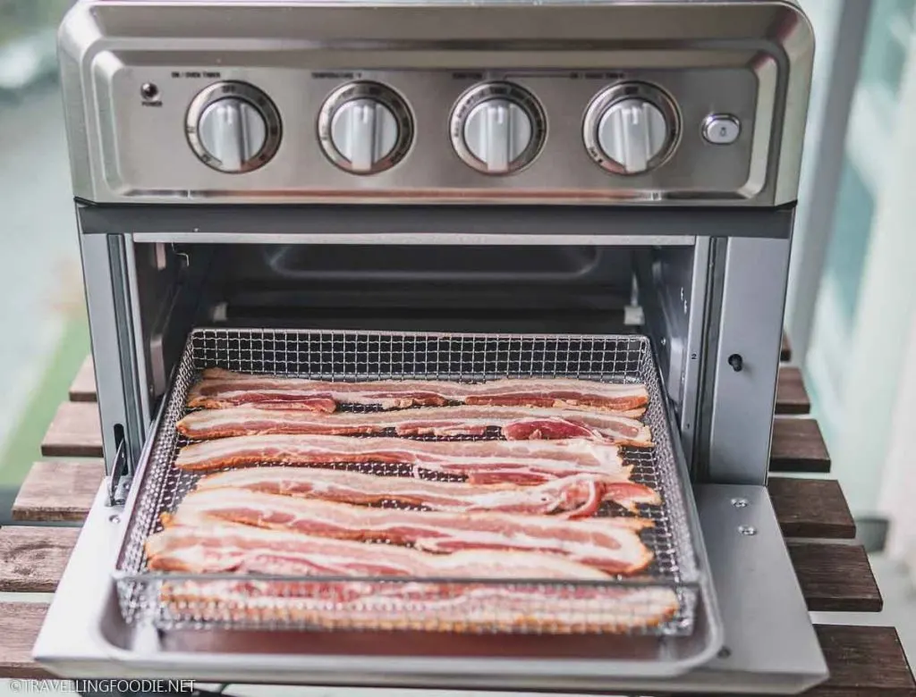 Air Fried Bacon, Power Air Fryer Oven Elite Recipe 