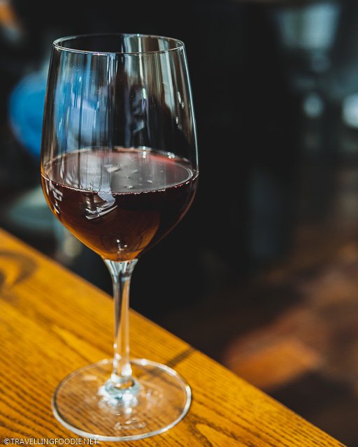 Blueberry Mimosa at Brasserie T for Montreal en Lumiere 2020 Truffle Brunch