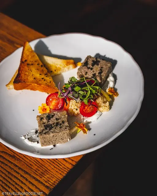 Tuna Cretons at Brasserie T for Montreal en Lumiere 2020 Truffle Brunch