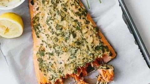 Dijon Baked Salmon