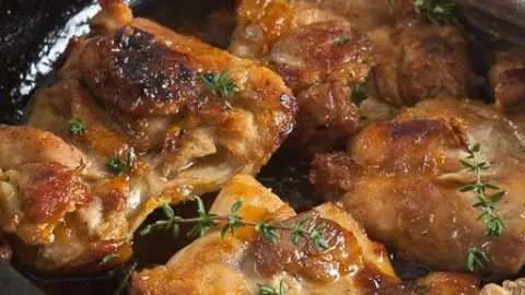 Image for Apricot-Ginger Glazed Chicken