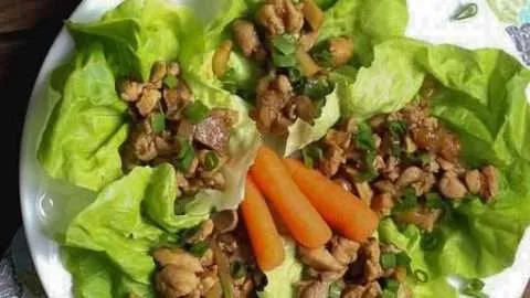 Chicken Lettuce Wraps