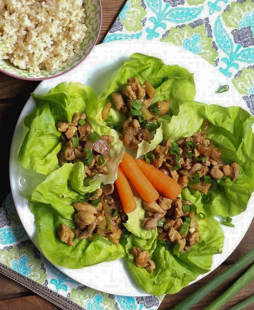 Chicken Lettuce Wraps