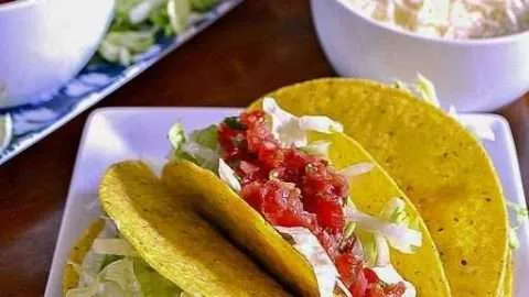 Crunchy Black Bean Tacos