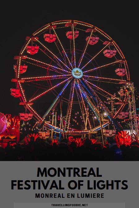 Montreal en Lumiere / Montreal's Festival of Lights is one of the world's largest winter festivals with entertainment, free activities, and a gastronomy program that makes it a festival for foodies.