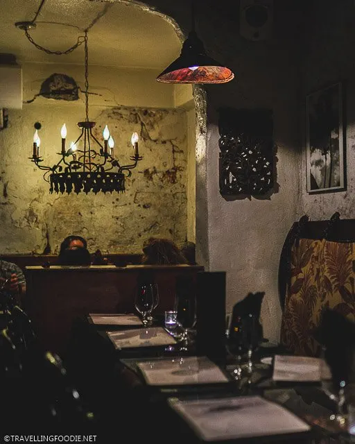 Restaurant Interior at Savant in Christianstead, St. Croix, USVI