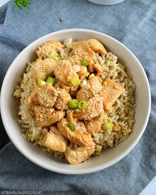 Healthy Sesame Chicken
