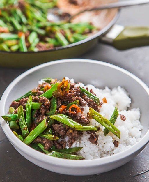 Beef Green Bean Stir Fry