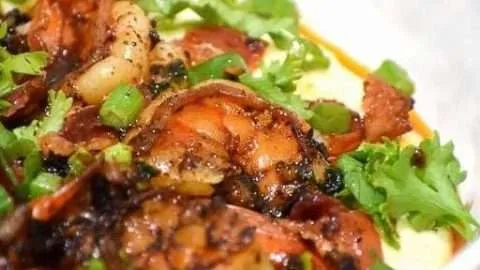 Blackened Shrimp and Grits