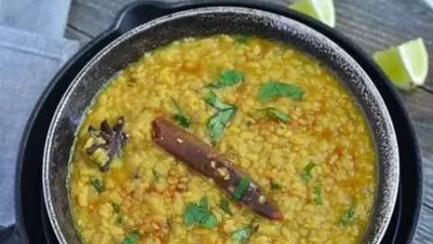 Instant Pot White Urad Dal Tadka With Rice