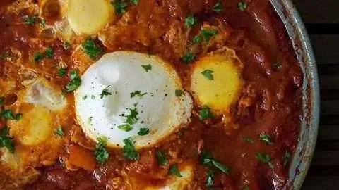 Shakshuka with Burrata