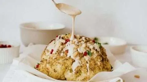 Whole Roasted Cauliflower