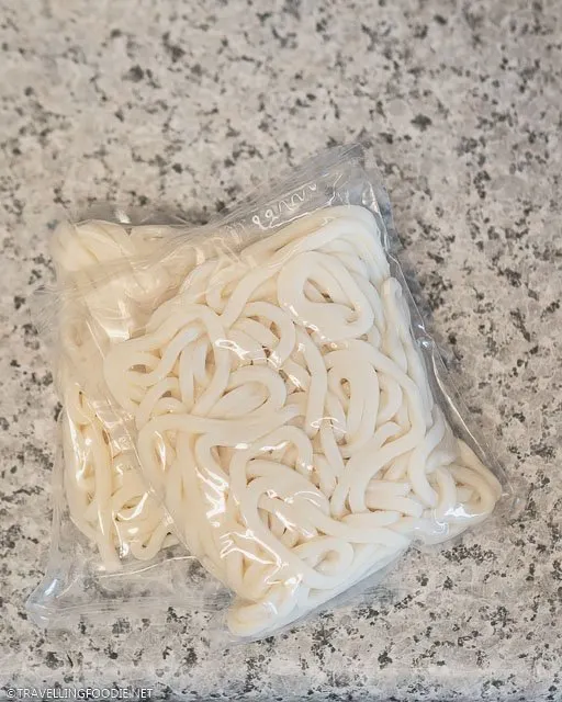 Two Packs of Instant Udon Noodles
