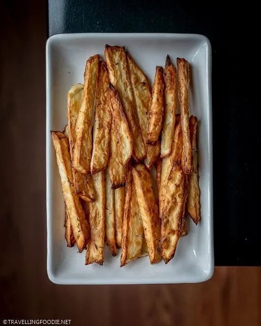 Air Fryer Parmesan Ranch French Fries Recipe & Weston French Fry Cutter  Review - From Val's Kitchen