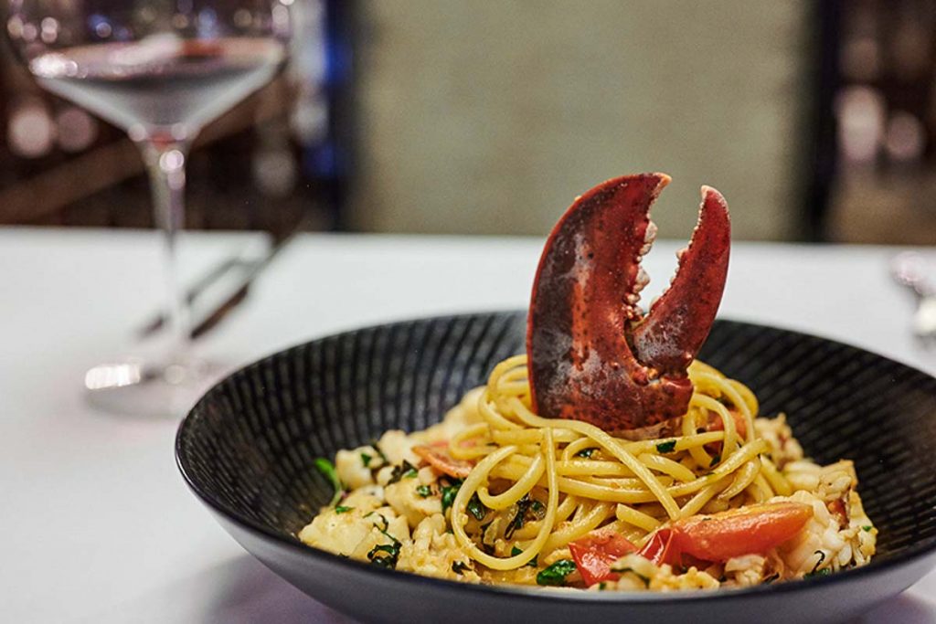 David Duncan House Astakomakaronada Lobster Pasta in Uptown Toronto
