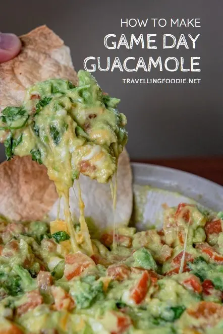How To Make Game Day Guacamole on TravellingFoodie.net