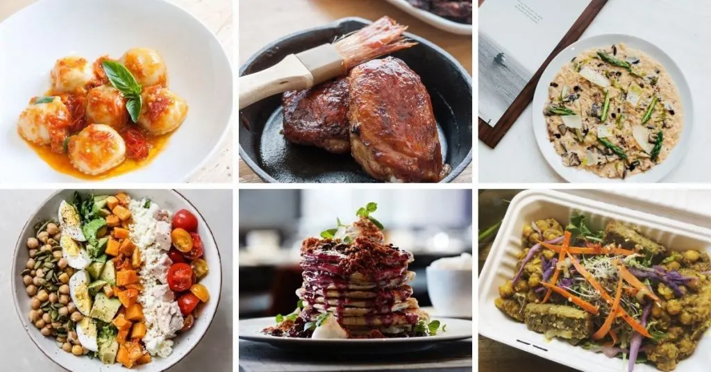 TOCA Ravioli Caprese, Barque BBQ Chicken, Ricarda's Risotto, The Green Wood Cobb Salad, ONE Restaurant Blueberry Buttermilk Pancakes, Veggie D'Light Curry Supreme - Toronto Restaurants Signature Recipes