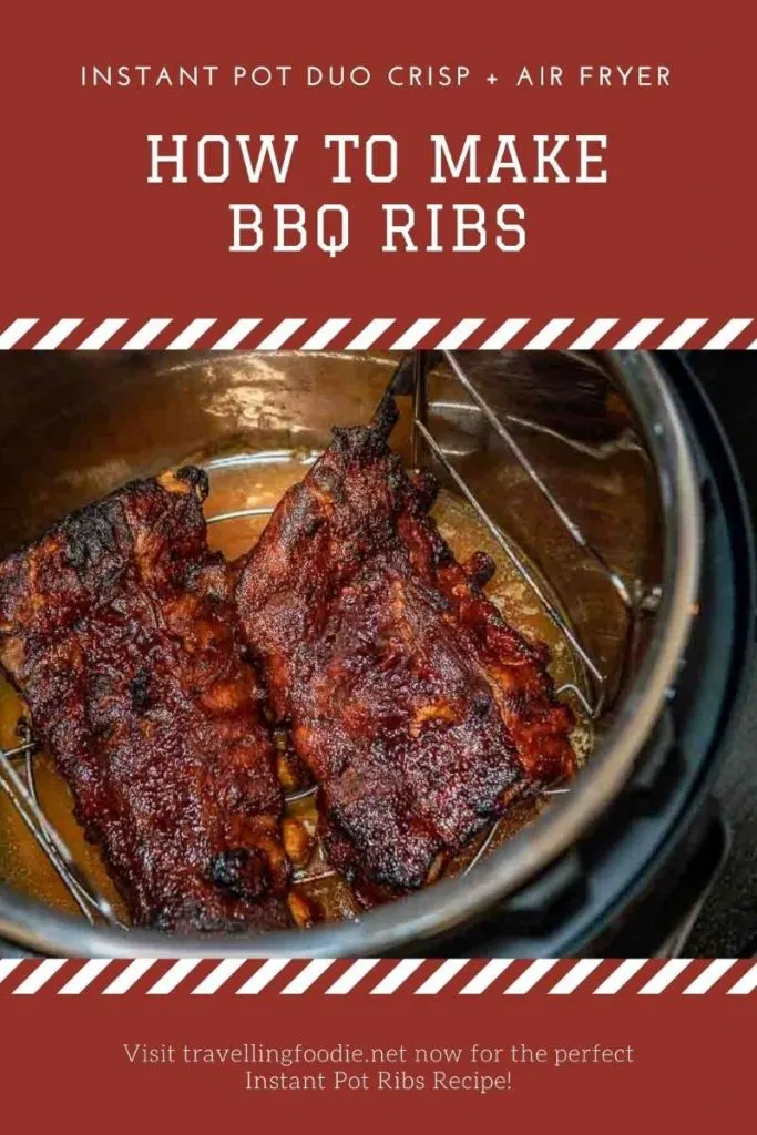 Instant Pot Duo Crisp + Air Fryer: How To Make BBQ Ribs Recipe on TravellingFoodie.net