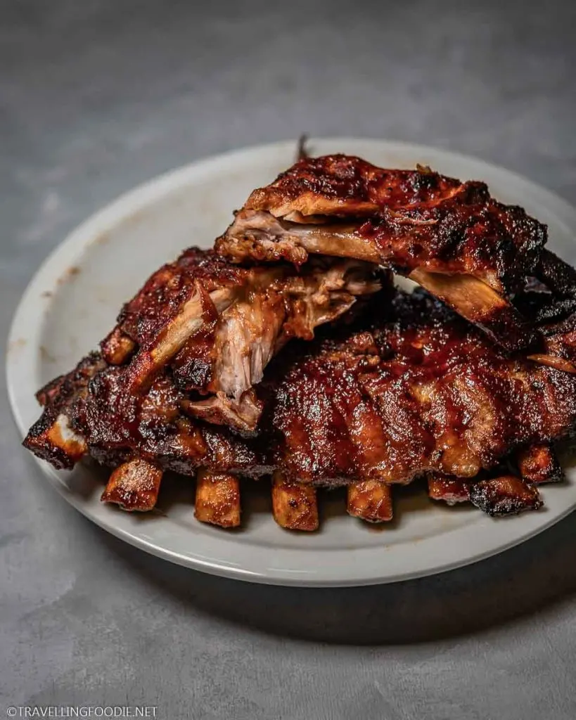Air Fried Pressure Cooker BBQ Ribs with Instant Pot Duo Crisp + Air Fryer