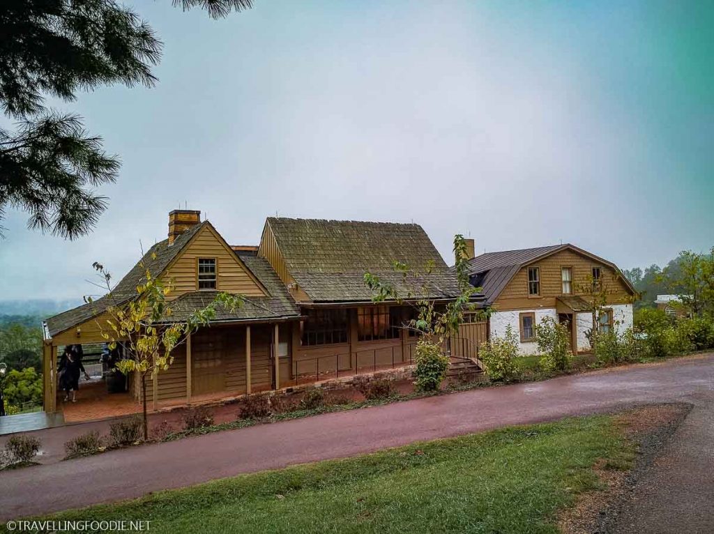 Thomas Jefferson's Monticello Stable in Charlottesville, Virginia