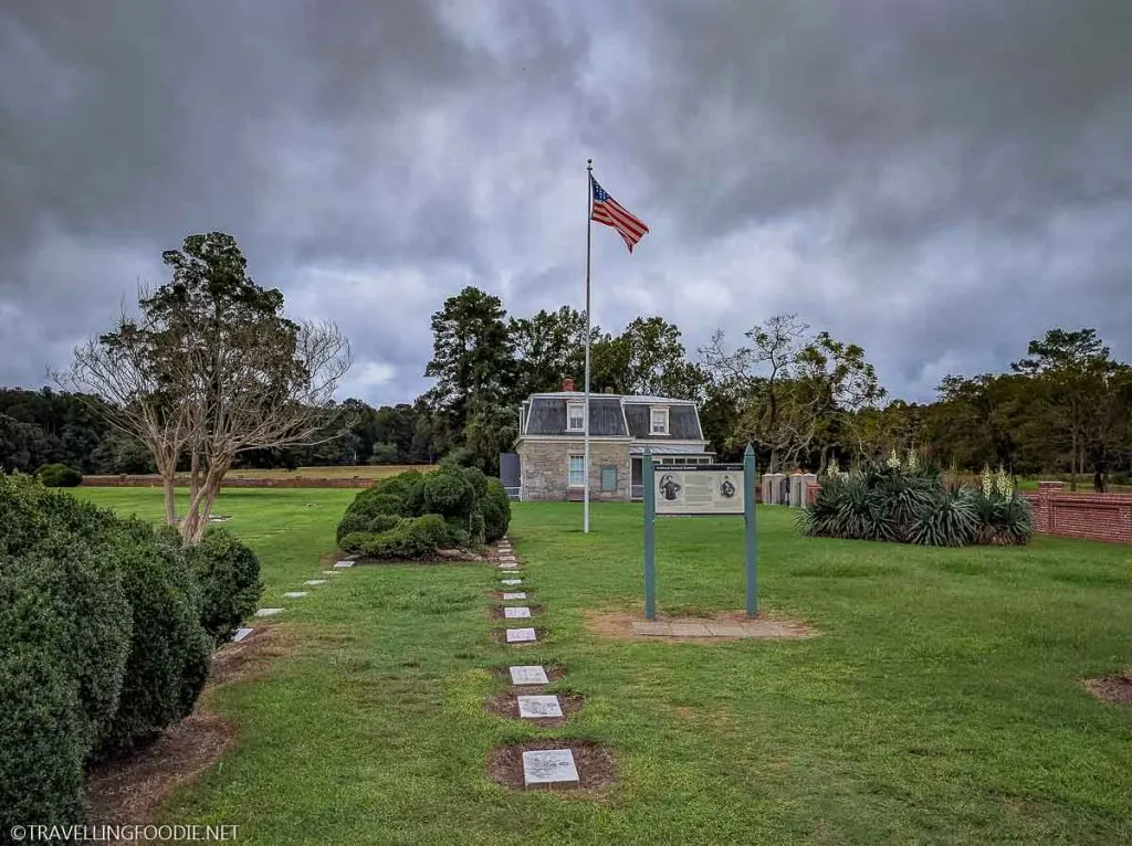 American Flag at Yorktown Battlefield Colonial National Historical Park, Virginia