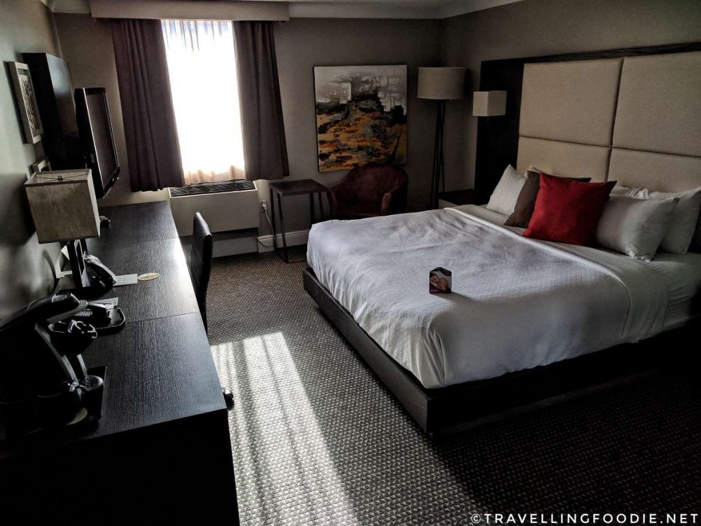 Bedroom at Crowne Plaza Fredericton-Lord Beaverbrook in New Brunswick