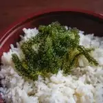 Sea Grapes on Rice Bowl