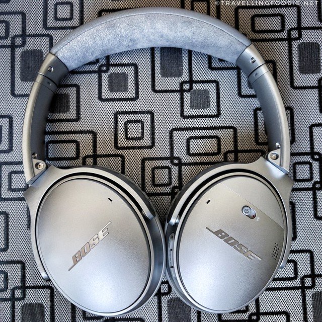 Top-Down Full Bose QuietComfort 35 Headphones