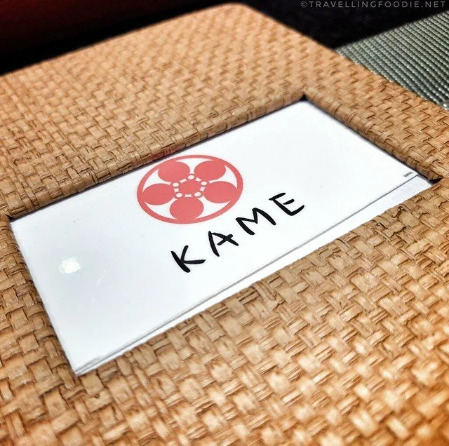 Menu of Kame Omakase in Las Vegas