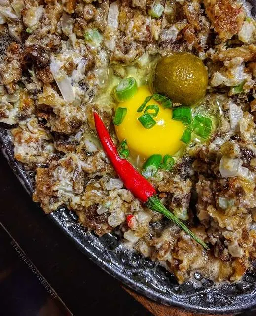 Pork Sisig at Bella's Lechon in Scarborough