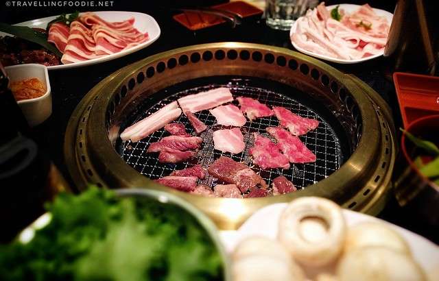 All-you-can-eat Japanese BBQ at Gyubee in Toronto