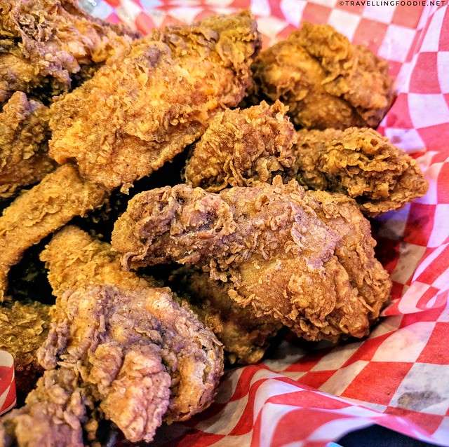 Korean Fried Chicken Wings with Five Flavours at Home of Hot Taste in North York