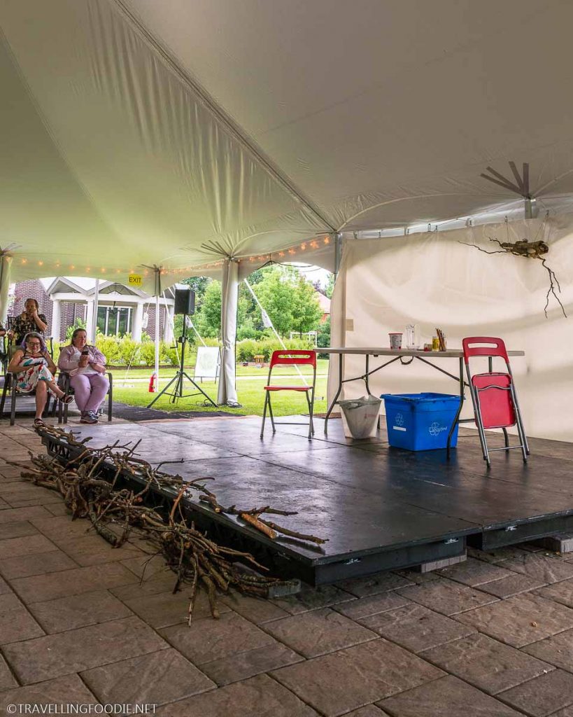 Here For Now Outdoor Theatre at The Bruce Hotel in Stratford, Ontario