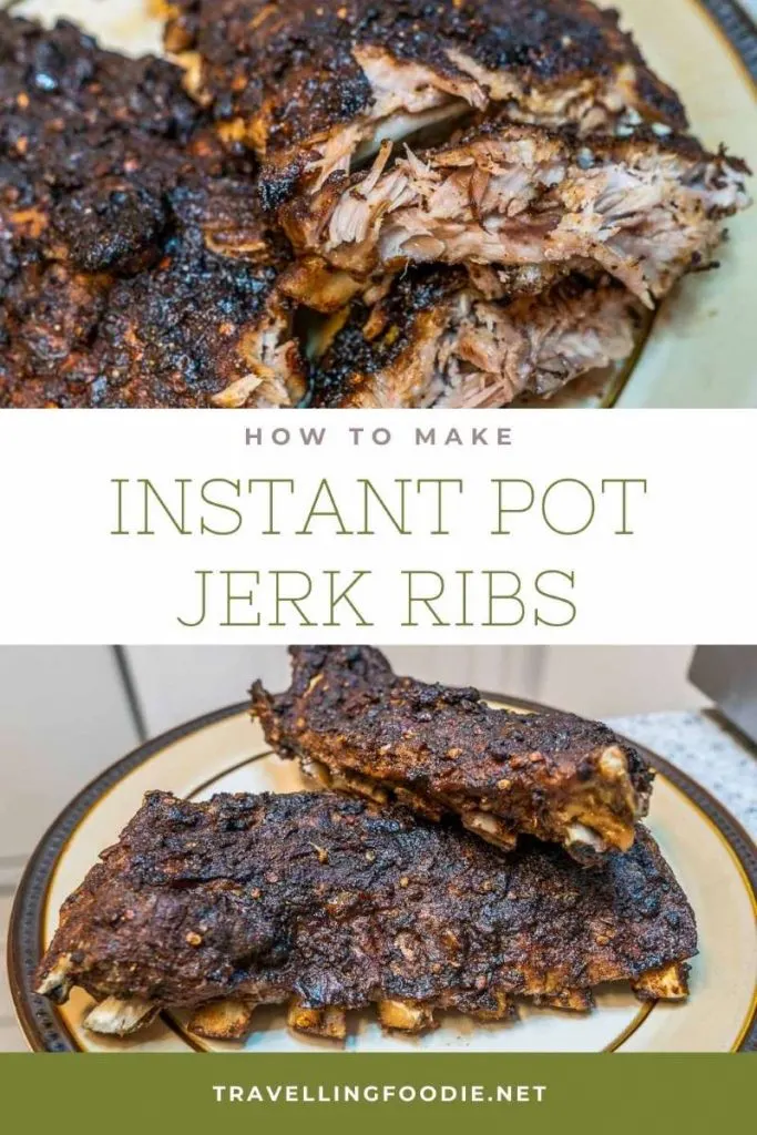 How To Make Instant Pot Jerk Ribs - Travelling Foodie Recipe